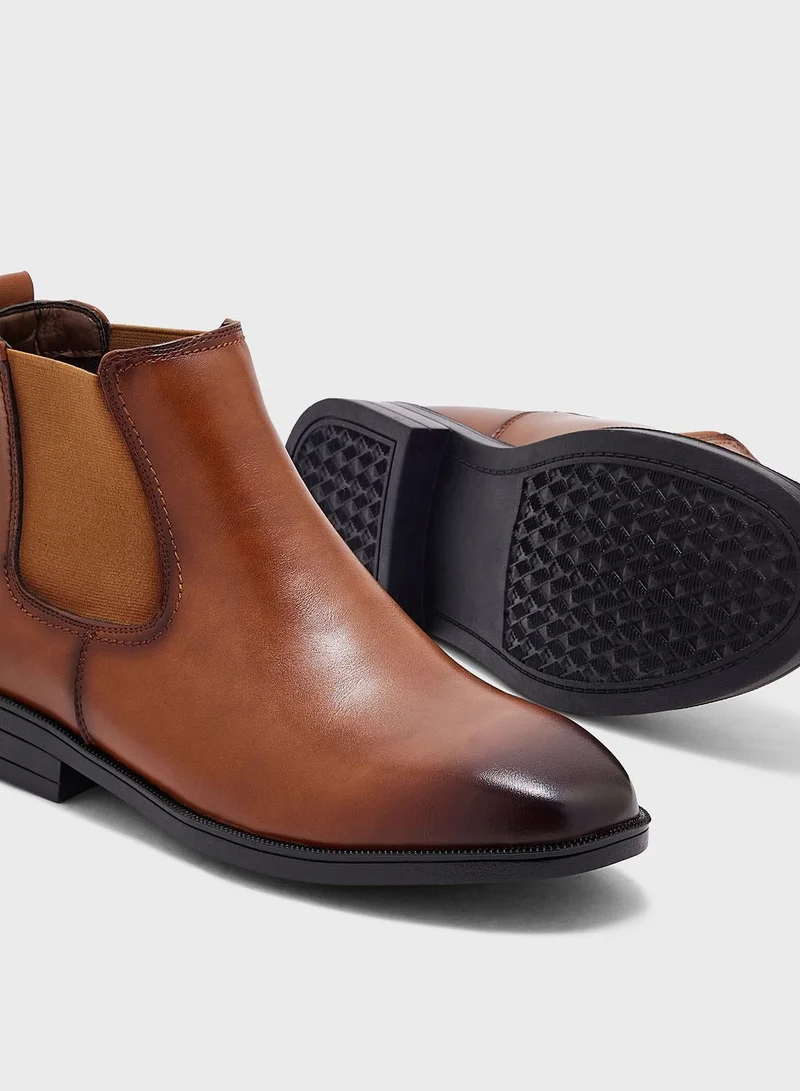 Robert Wood Classic Formal Chelsea Boots