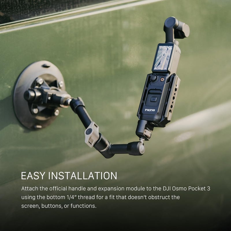 موسع تركيب الملحقات لجهاز DJI Osmo Pocket 3 - أسود - Image 4