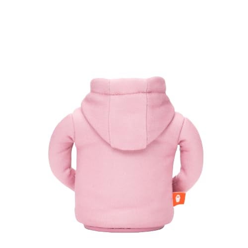 PUFFIN Puffin - The Hoodie Beverage Jacket  Insulated Can Cooler  U.S. Army Rose/White - Image 3