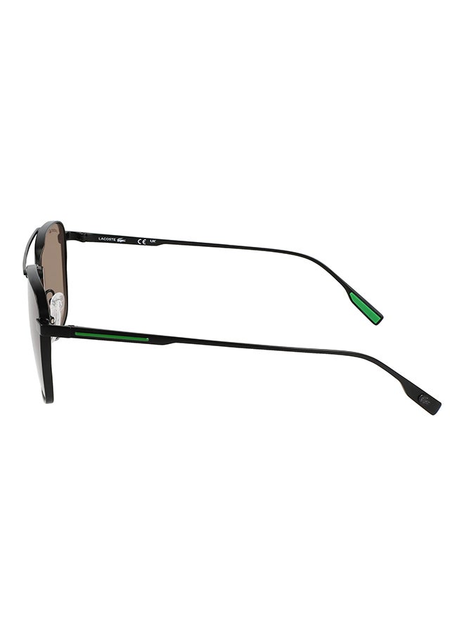 LACOSTE Men's UV Protection Rectangular Sunglasses - L261S-002-5519 - Lens Size: 55 Mm  - Image 2