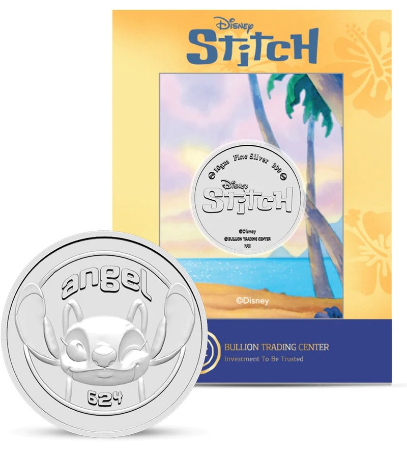 BTC 10g Disney Silver Coin- Angel - Image 1