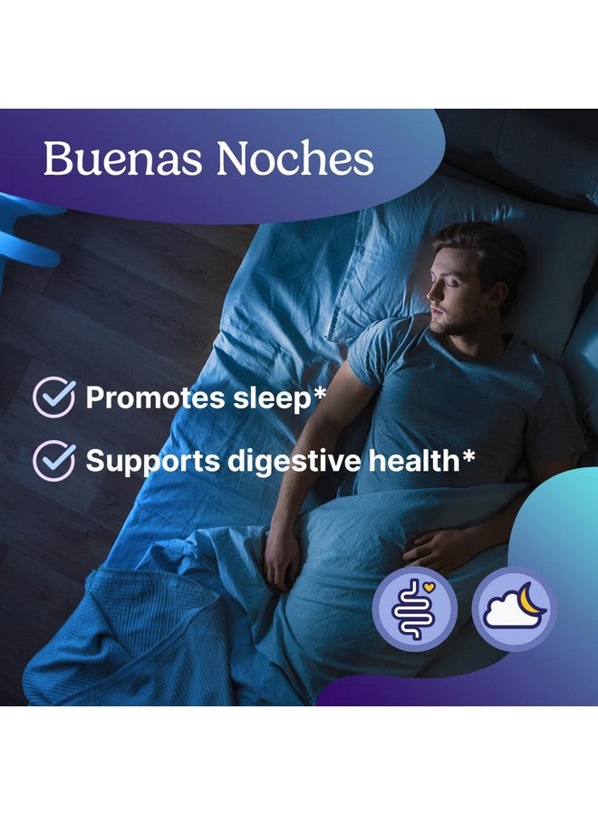 Santo Remedio Buenas Noches, Promotes Sleep, Supports Digestive Health, Contains Zylaria®, DE111® (Probiotics), Melatonin - Image 2