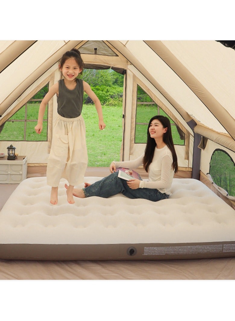 عام مرتبة قابلة للنفخ سميكة ومخملية - Image 3