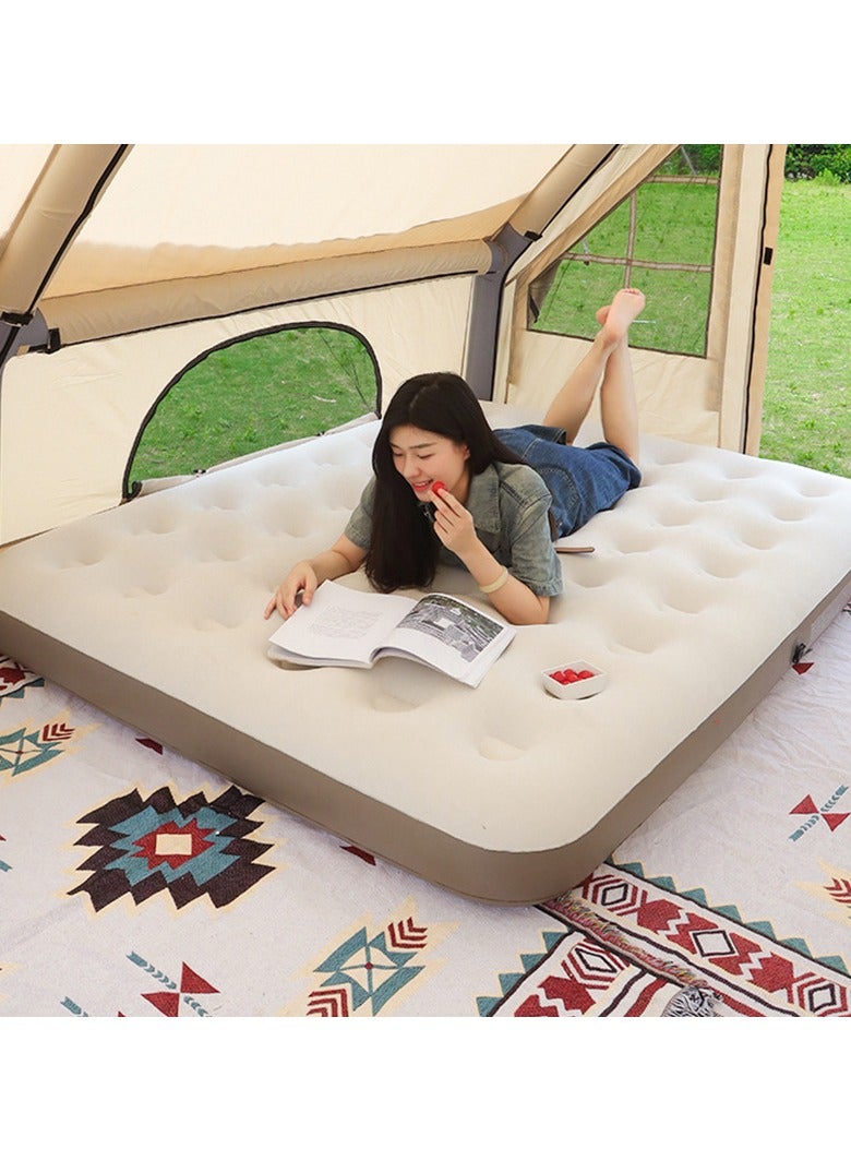 عام مرتبة قابلة للنفخ سميكة ومخملية - Image 1