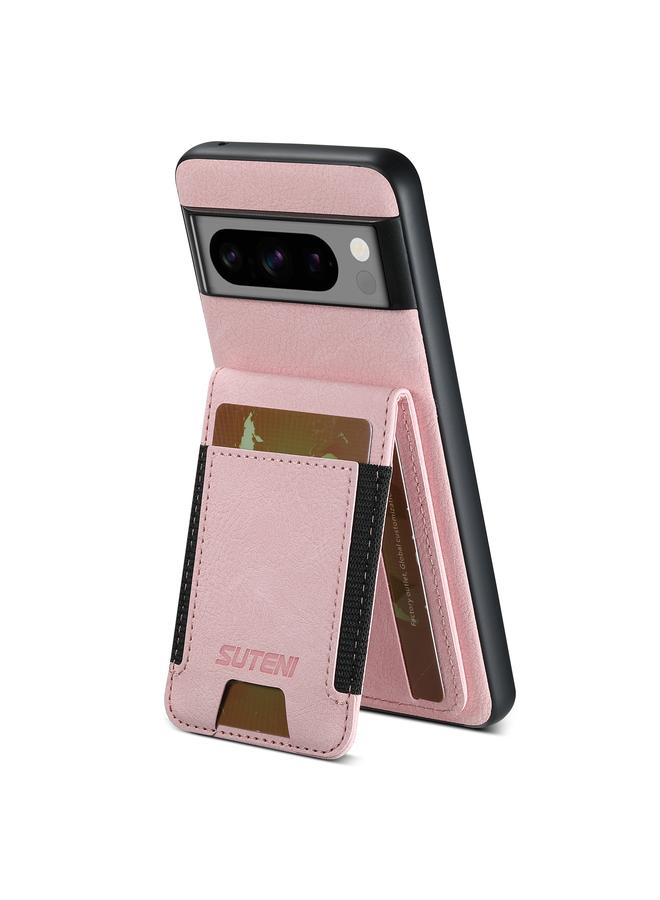 Suteni Case For Google Pixel 8a H03 Litchi Leather Card Bag Stand Back Phone Case - Image 3