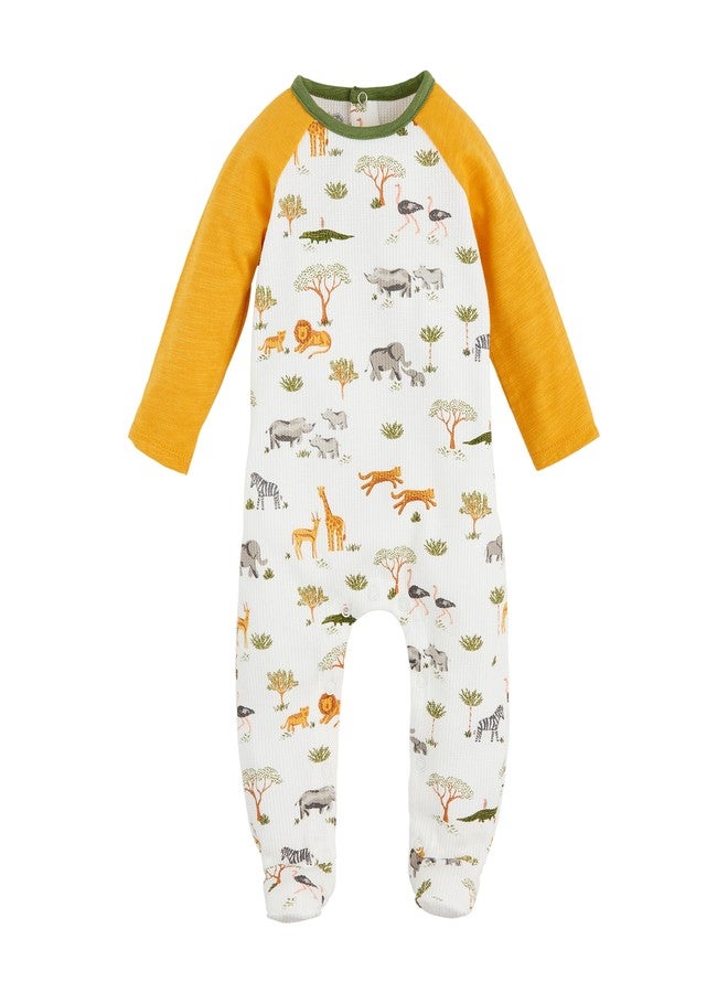Mud Pie Baby Boys Safari Print Sleeper