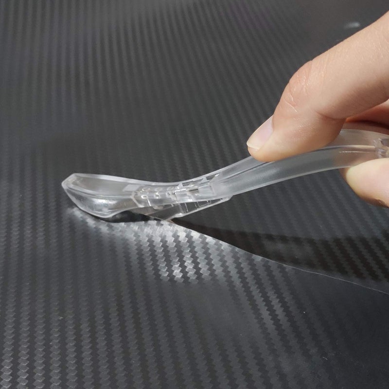 CARTINTS مجموعة سكاكين لفائف الفينيل من CARTINTS - سكين قطع أفلام النوافذ - سكين حرفي - شفرة متعددة الاستخدامات، 4 أنواع من أدوات القطع - Image 4