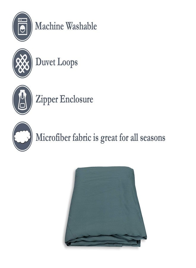 Pillowtex Soft Microfiber Duvet Covers for Weighted Blankets of Multiple Sizes - Image 3