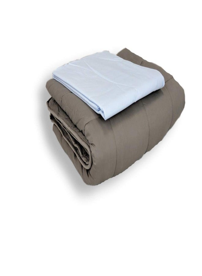Pillowtex Soft Microfiber Duvet Covers for Weighted Blankets of Multiple Sizes - Image 1