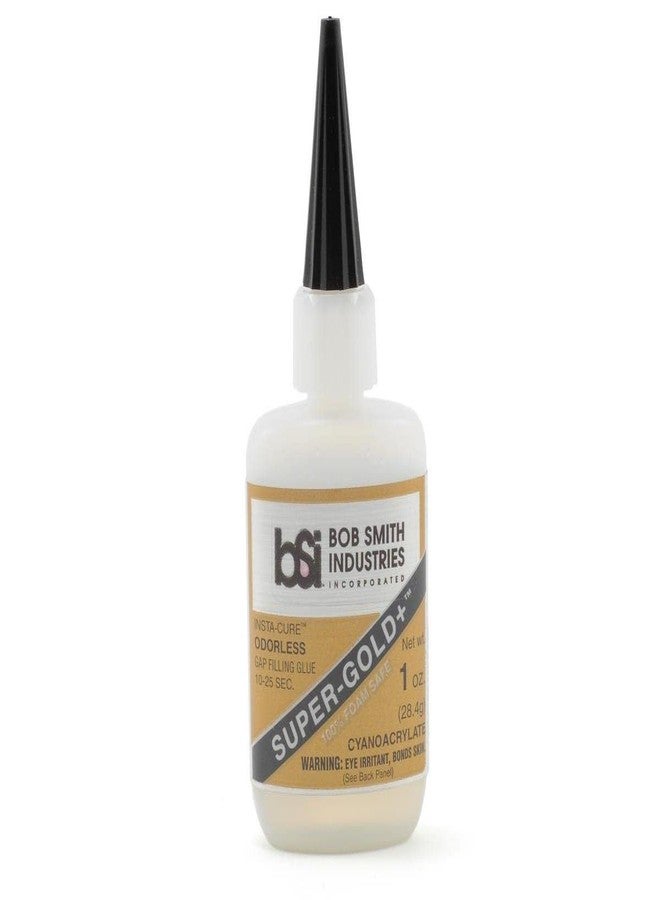 BSI Super-Gold+ Odorless 1oz CA Adhesive Glue - Image 1