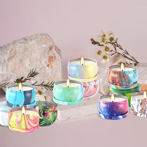 WPONSZU 36 Pack Scented Candles Gift Set for Woman, Jar Candle, 2.5 oz Soy Wax Tin Candle-Ideal Gift for Travel Home Décor - Image 5
