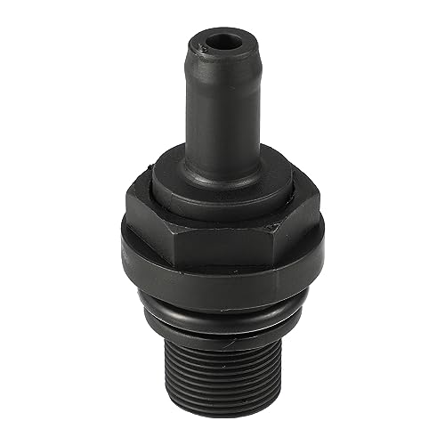 uxcell PCV Valve Exhaust Positive Crankcase Ventilation Valve Fittings for Toyota Tacoma 27L 20052015 for Toyota 4Runner 27L 2010 No122040C010 Black - Image 1