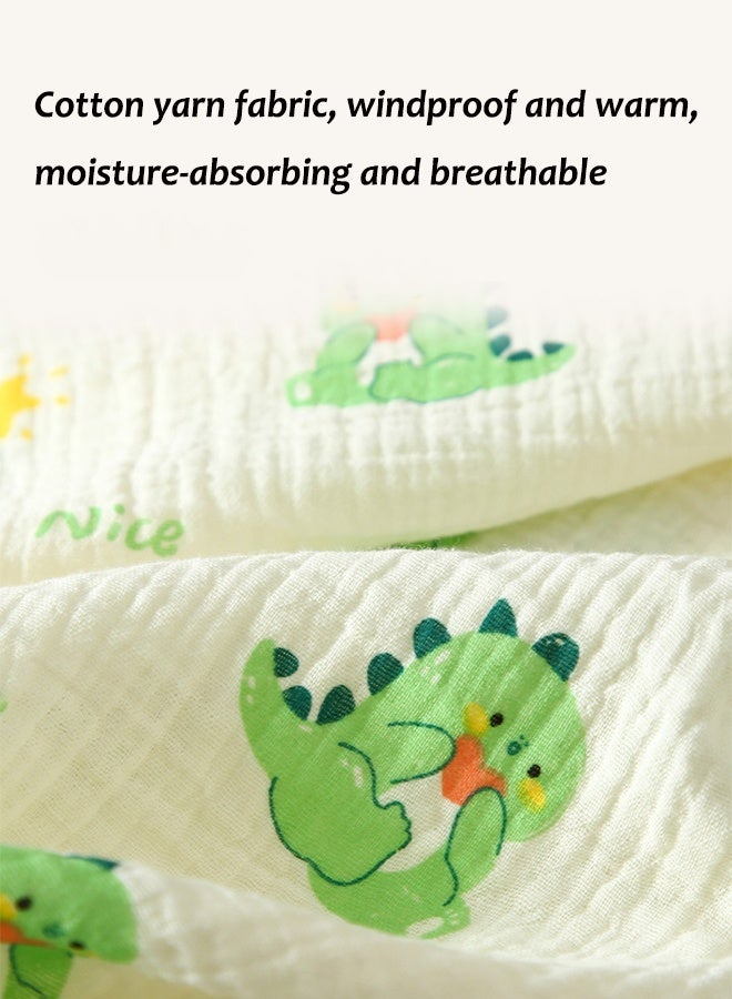 Aissiora 100x100cm Cotton baby blanket Summer baby blankets Thin baby quilt Children's blankets Children's nap blanket Infant swaddling Soft and skin-friendly Moisture-wicking - Image 4