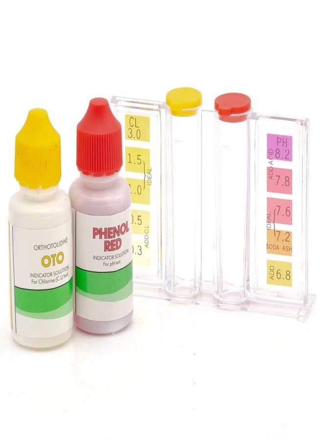 WWD POOL Pool Water Test Kit for Chlorine and pH - 11029 - 1 Count - Plastic - Image 2