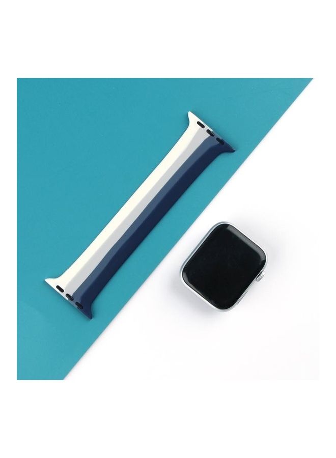 NIBEMINENT Replacement Strap Watchband For Apple Watch Series 6/SE/5/4/3/2/1 42 44mm Multicolour - Image 5