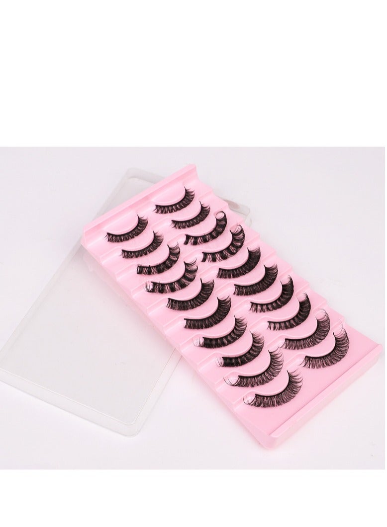 mixed Five styles high volume DD curvature nutrual false eyelashes for party and daily makeup - Image 3