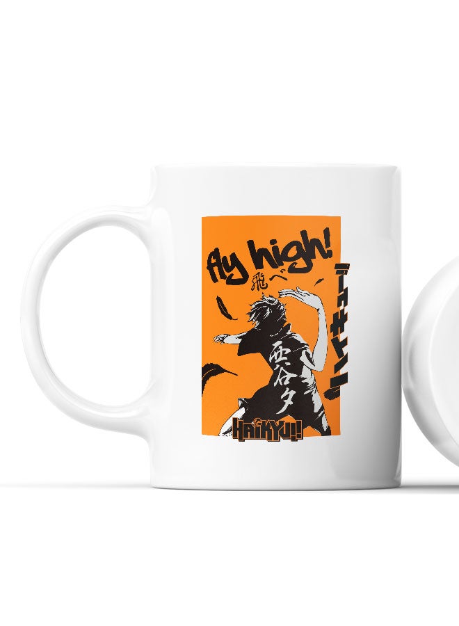 LIT Haikyuu Mug Haikyuu!! Mug for Coffee Anime Manga Gift Mug Volleyball Server Action Orange Manga-Anime Fan Gift - Image 2