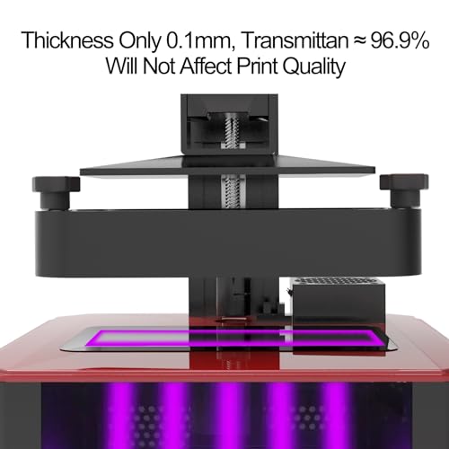 HIKUDIY 5PCS LCD Screen Protector Film: Scratch-Resistant High Light Transmittance Protective Films for ELEGOO Saturn 4 12K/Saturn 4 Ultra 12K LCD Resin 3D Printer,10″ - Image 5