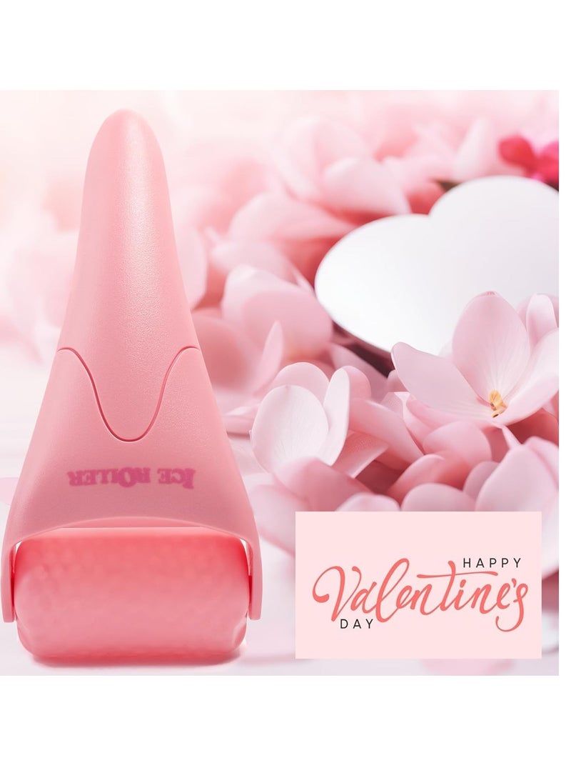 AFOUNDA Ice Roller for Face, Eyes and Whole Body Relief, Face Roller Skin Care Tool for Migraine Relief and Blood Circulation,Ideal for All Skin Types (Pink)  - Image 4