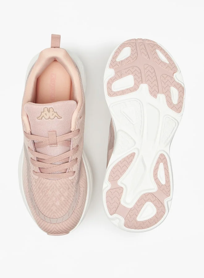 Kappa Women's Mesh Detail Walking Shoes with Lace-Up Closure