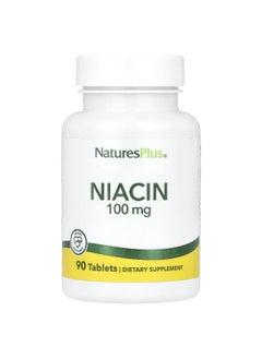 Natures Plus NaturesPlus, Niacin, 100 mg, 90 Tablets  - Image 1