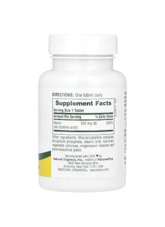 Natures Plus NaturesPlus, Niacin, 100 mg, 90 Tablets  - Image 2