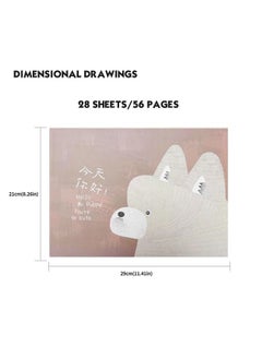 Kids Drawing Book Cute Cartoon Animal Cover Sketch Book Blank Art Graffiti Painting Book A4 Size - pzsku/Z47279A02F29699F2079BZ/45/_/1680073126/d5672db6-60a5-40b7-84f1-39291d3b67fe