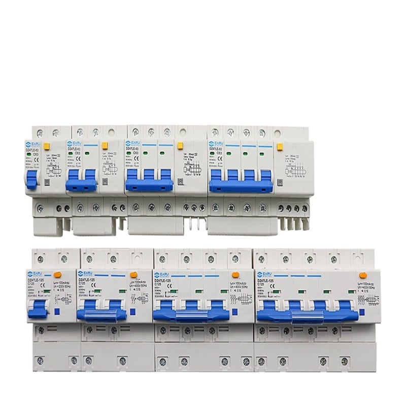 25A 4P AC400V Three Phase Overload Protection Circuit Breaker Leakage Protector - Image 2