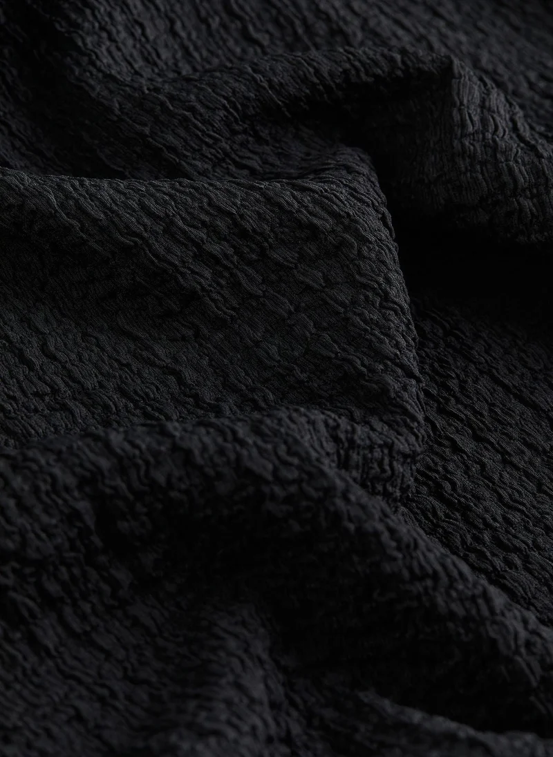 H&M Textured Knit Midi Dress