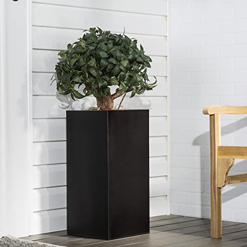 Rust-Oleum 7215502 Stops Rust Hammered Finish Brush Paint, Quart, Black - Image 3