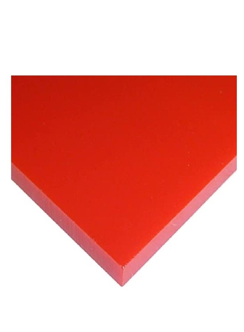 دلس دي إل إس لوح أكريليك أحمر 2 مم 12 × 12 بوصة - Image 3