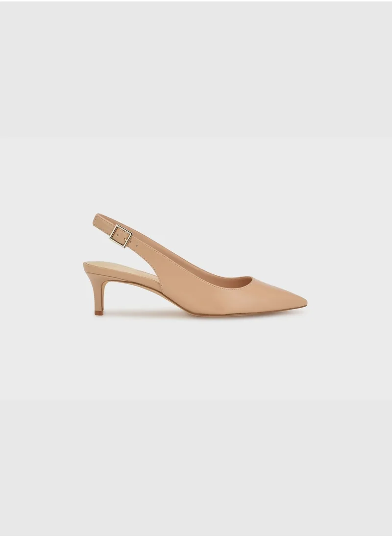 ناين ويست wnFAE3 Low Heel Pumps