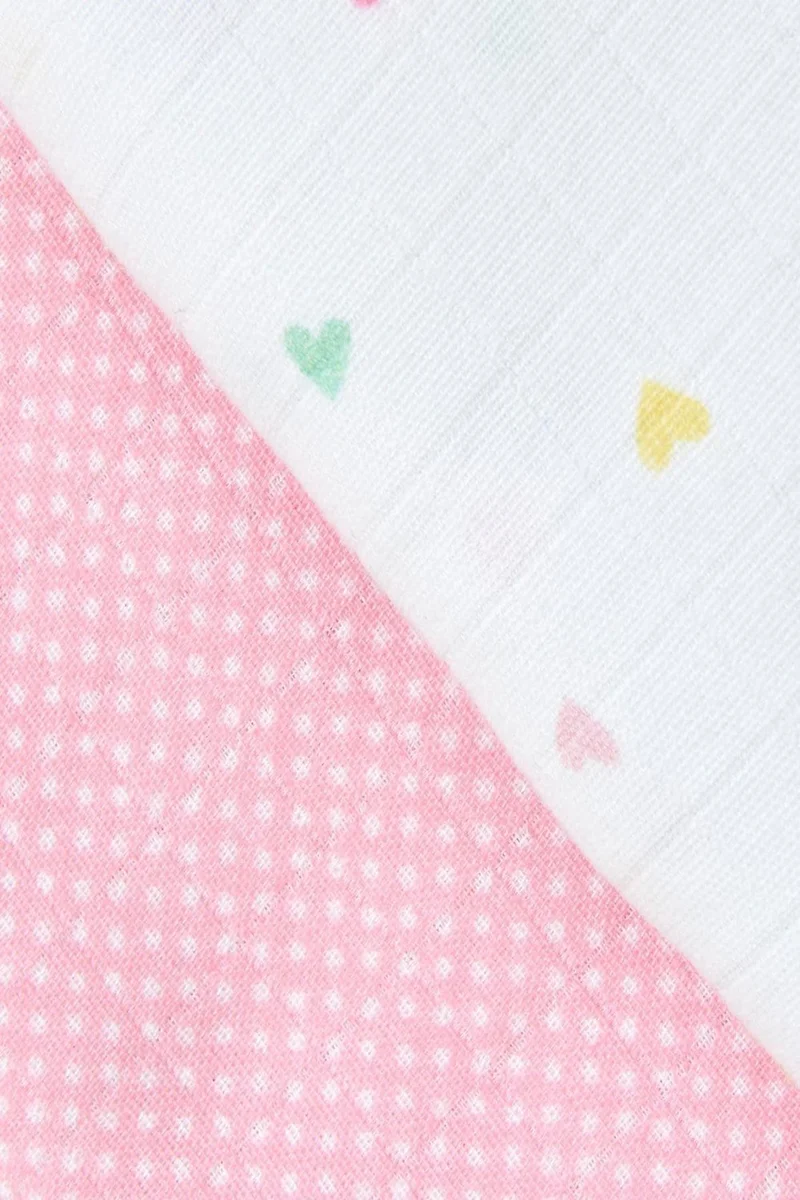 mothercare 2-Piece Patterned Multi-Purpose Muslin Cloth and Cover
