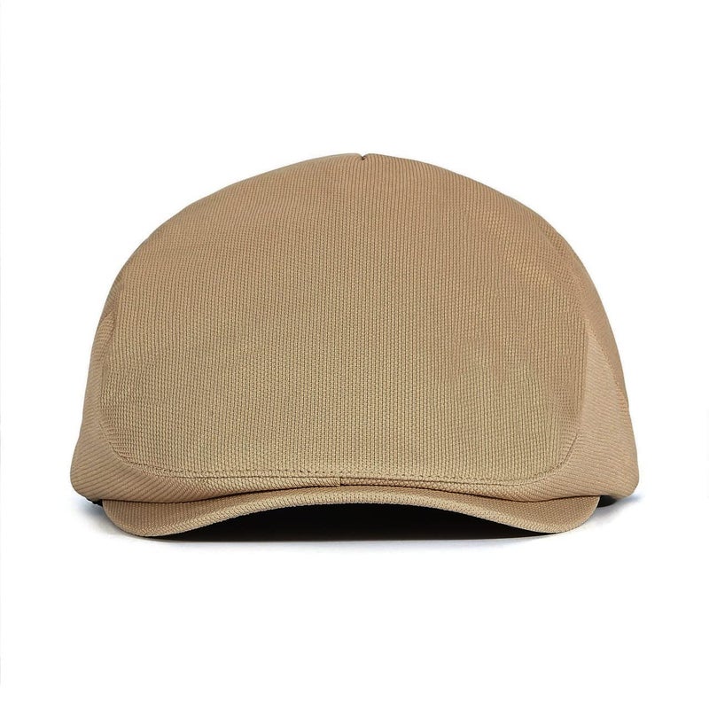 FALETO Men's Flat Ivy Gatsby Newsboy Hat Winter Spring Autumn Driving Cabbie Hunting Cap Khaki - Image 2
