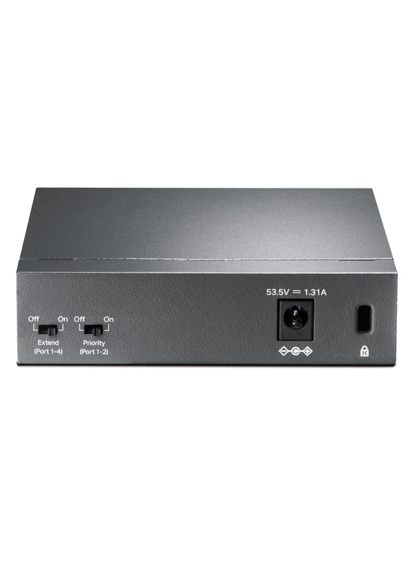 ماركة غير محددة TP-LINK 5-Port 10/100Mbps Desktop Switch with 4-Port PoE+ TL-SF1005P  - Image 4