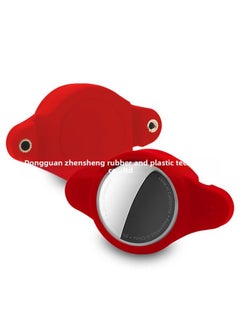 Waterproof Silicone Protective Case For Apple AirTag Tracker For Apple Pet Tracker Silicone Case-Color:Red-Applicable Model:Waterproof Airtag Case