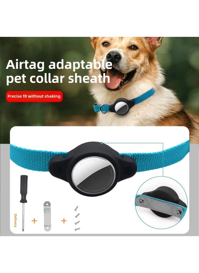 Generic - Waterproof Silicone Protective Case For Apple AirTag Tracker For Apple Pet Tracker Silicone Case-Color:Red-Applicable Model:Waterproof Airtag Case - Image 1