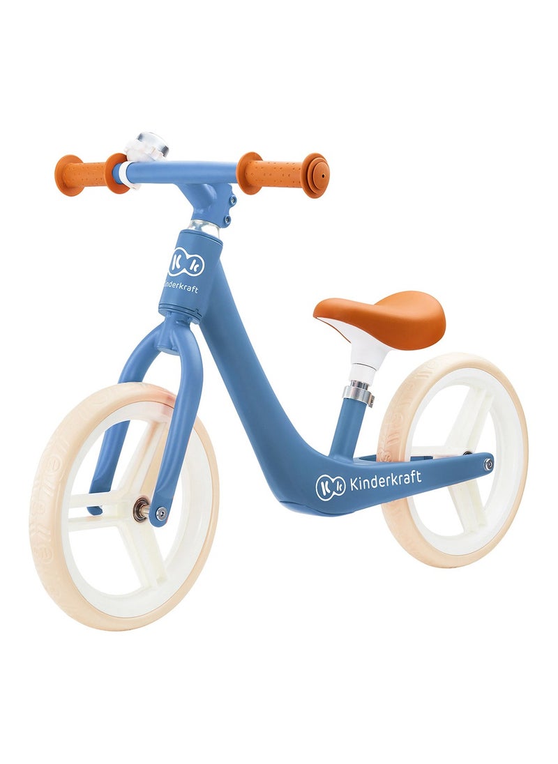Kinderkraft - Kinderkraft - Fly Plus Magnesium Balance Bike - Blue Sapphire - Image 1