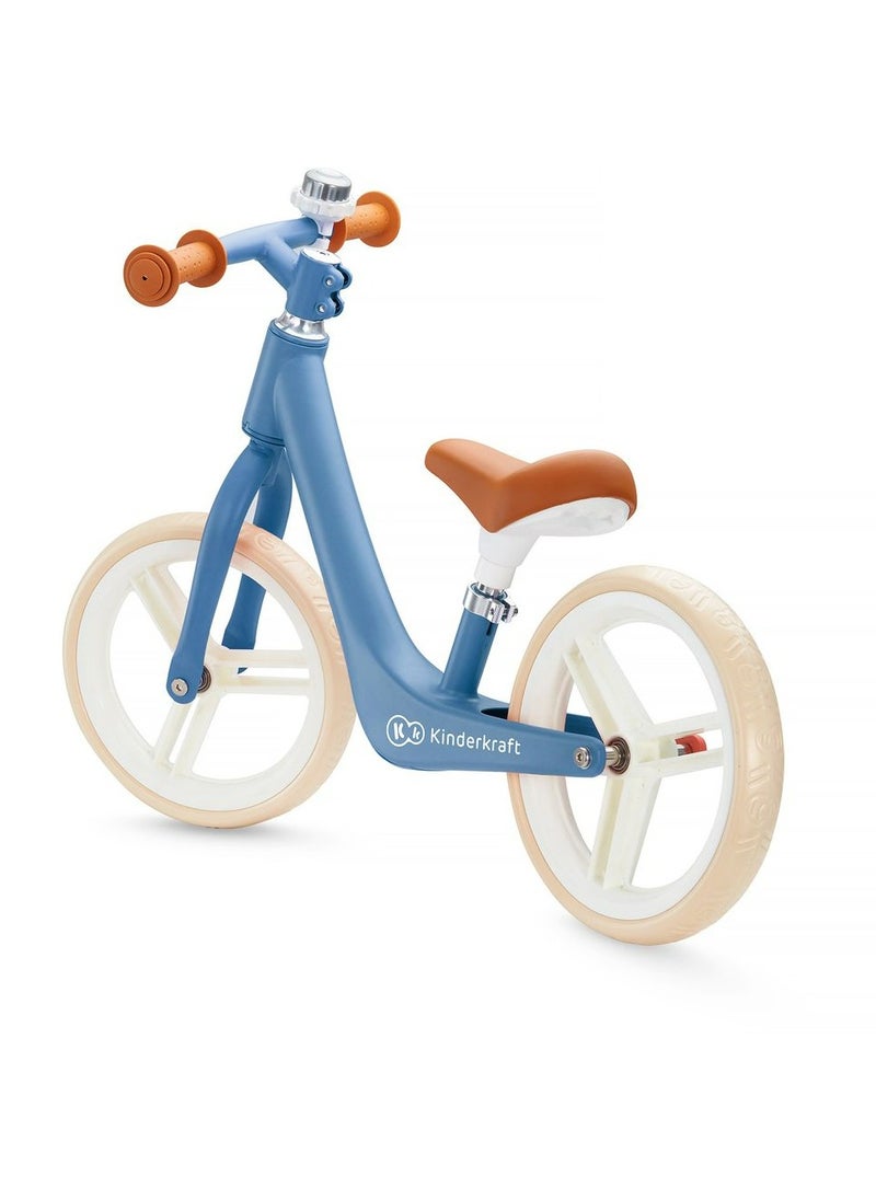 Kinderkraft - Kinderkraft - Fly Plus Magnesium Balance Bike - Blue Sapphire - Image 1