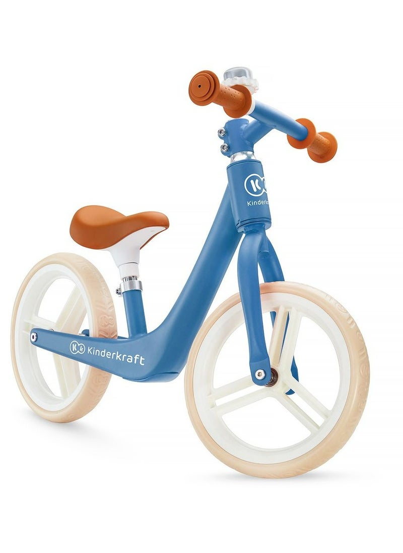 Kinderkraft - Kinderkraft - Fly Plus Magnesium Balance Bike - Blue Sapphire - Image 1