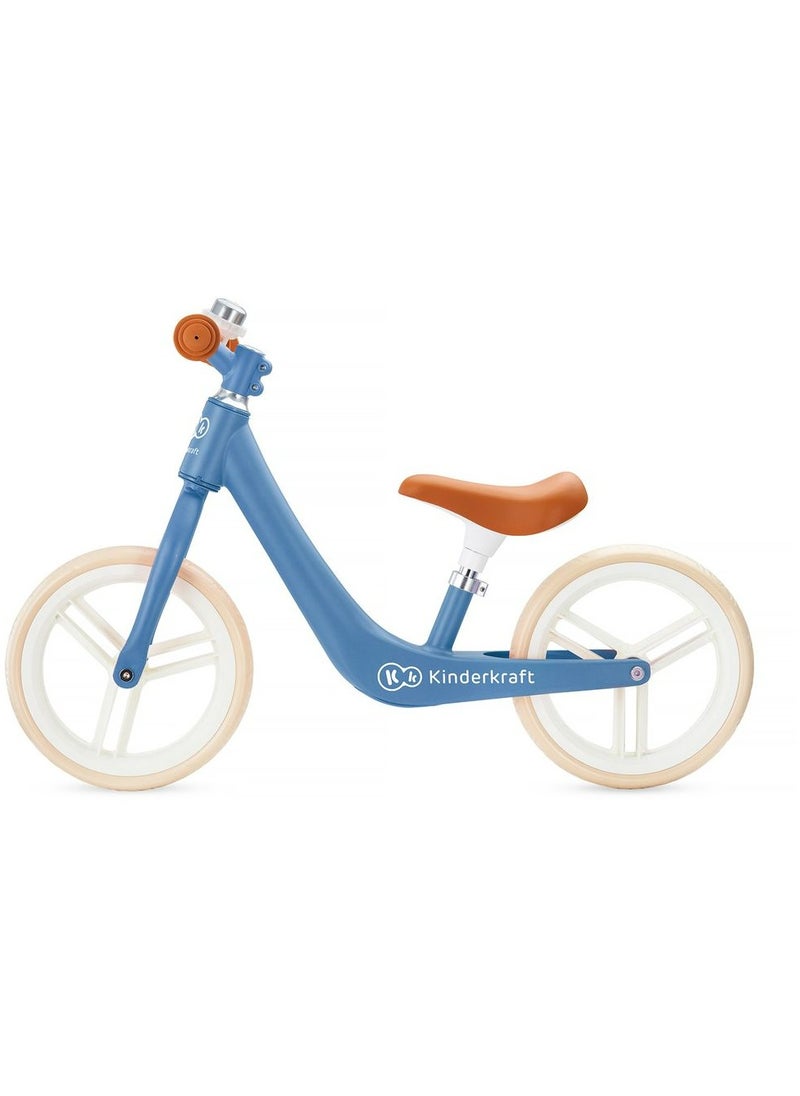 Kinderkraft - Kinderkraft - Fly Plus Magnesium Balance Bike - Blue Sapphire - Image 1