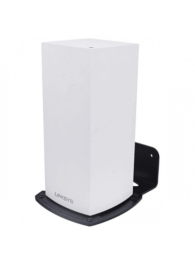 VOMENC Linksys Velop WiFi 6 Mesh Router Wall Mount Bracket Wall Mount Stand Holder,WiFi Accessories for Linksys Velop WiFi 6 MX5 with Easy Installation and Space Saving (1-Pack) - Image 1