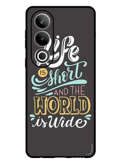 Theodor Protective Case Anti Scratch Shock Proof Bumper Cover For OnePlus Ace 3V Life Is Short  - Image 1