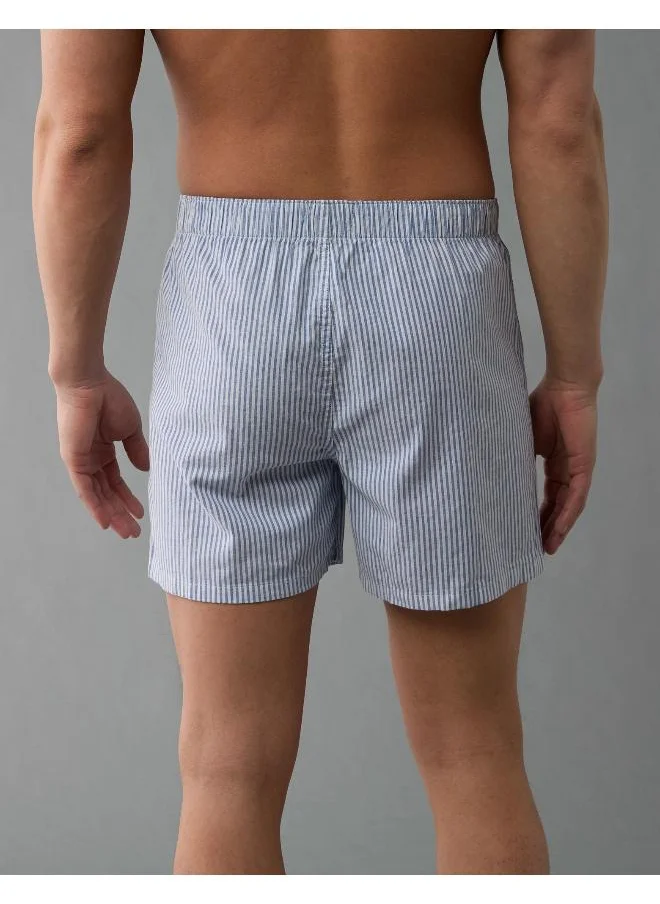 American Eagle AEO Men's Plaid Stretch Boxer Short