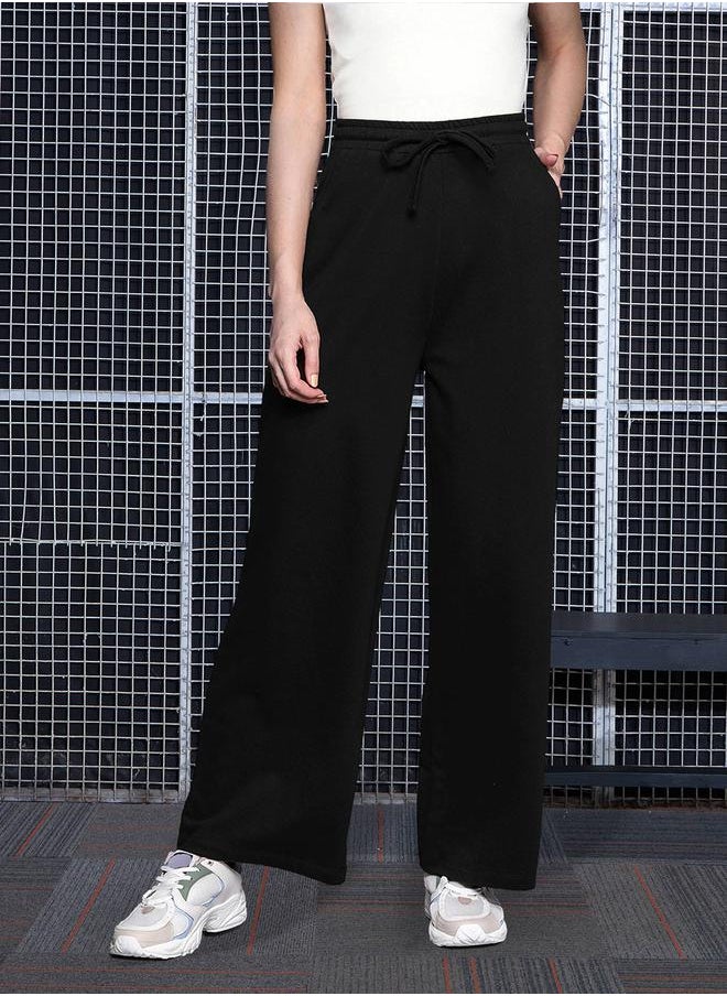 SASSAFRAS - Terry Track Pants with Drawstring Waistband by Styli - Image 1
