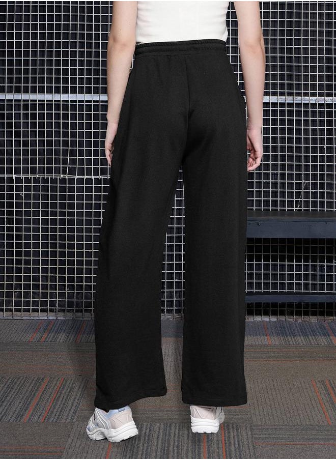 SASSAFRAS - Terry Track Pants with Drawstring Waistband by Styli - Image 1