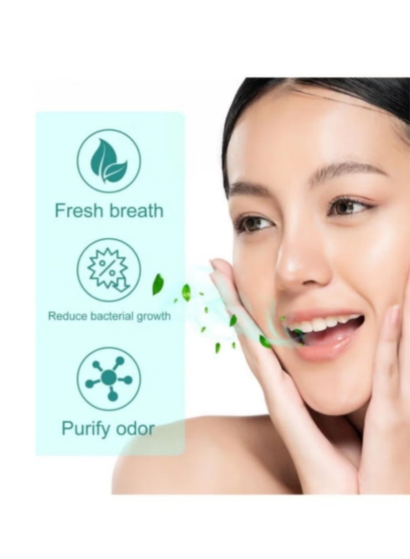EELHOE Natural Fresh Breath Oral Care Essence, Specially for Adults. Quickly Remove Bad Breath, Eliminate Dry Mouth and Unpleasant Odor. Handy and Portable Fresh Breath Essence Serum, 30ml - Image 4