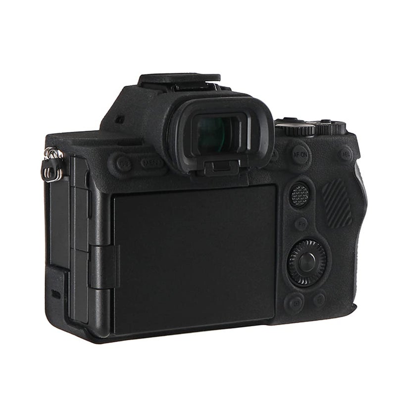 STSEETOP Camera Case for Sony A7RV A7R5- Protective Silicone DSLR Skin Cover, Detachable Cage, Shockproof, Dustproof (Black) - Image 5