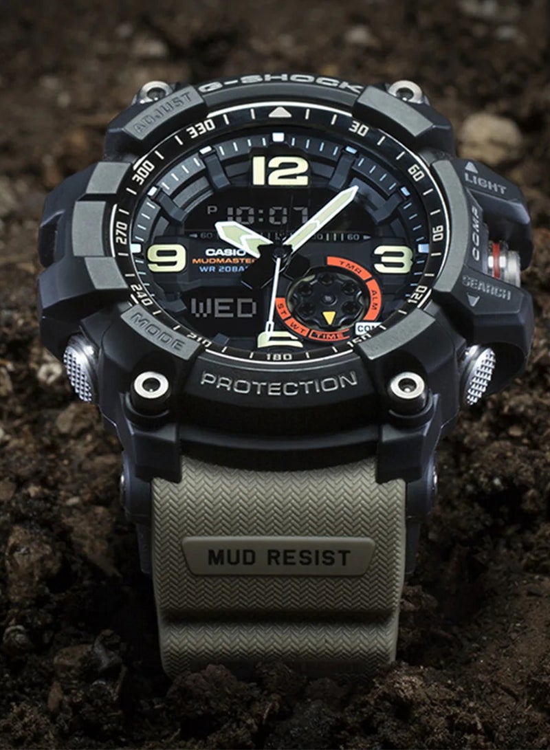 كاسيو ساعة كاسيو سبورت عرض تناظرية رقمية للرجال GG-1000-1A5DR - Image 2