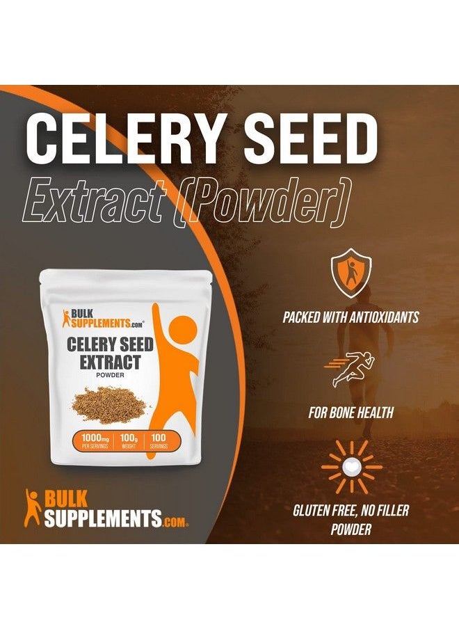 BulkSupplements - Com Celery Seed Extract Powder Herbal Supplements Celery Powder Celery Seed Powder Celery Seeds Supplement 1000Mg Of Celery Seed Extract Per Serving 100 Grams 35 Oz - Image 1